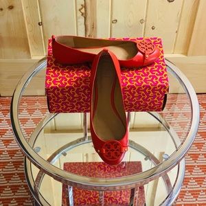 Tory Burch Gabriel leather ballet flat